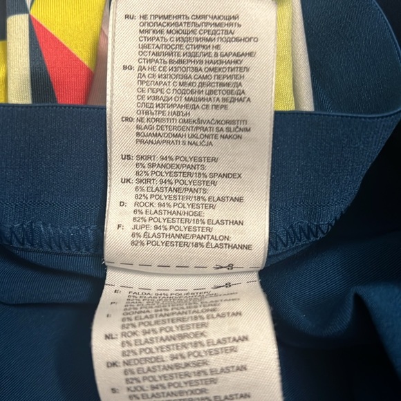 Adidas Climalite Patterned Skort - Picture 7 of 7